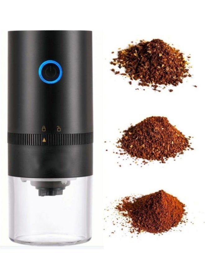 USB Electric Coffee Bean Grinder – Rechargeable Cordless Coffee Grinder – Portable Design with High-Efficiency Blades - Image 1