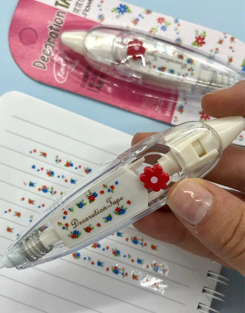 Kağıt Gemi Dükkan Paper Ship Shop Floral Pattern Decoration Tape Tipex / Tipex / Bullet Journal