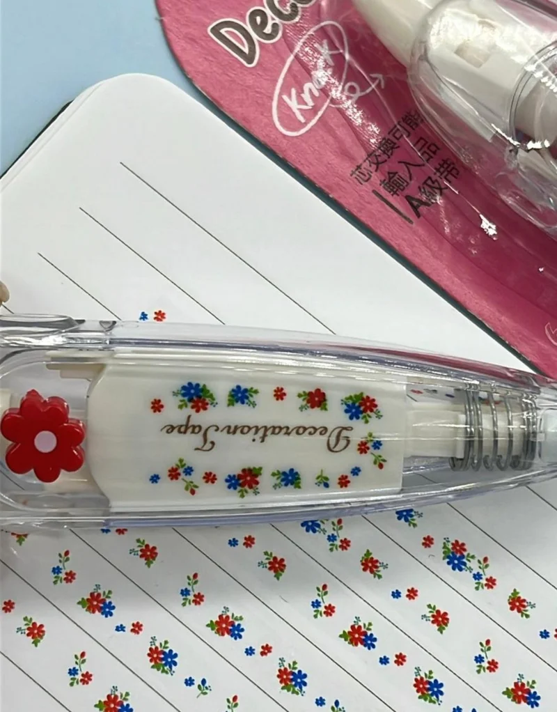 Kağıt Gemi Dükkan Paper Ship Shop Floral Pattern Decoration Tape Tipex / Tipex / Bullet Journal