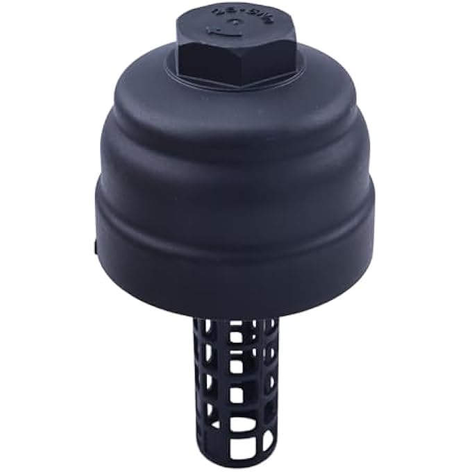 rayihni Oil Filter Housing Cap 06E115433C Compatible with Audi A4 Quattro A5 Quattro A6 Quattro A7 Quattro Q5 Q7 S4 S5 SQ5 for Volkswagen Touareg Replaces 06E115433 - Image 1