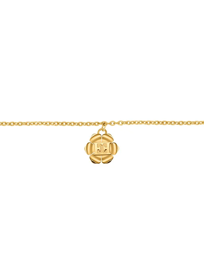 إسكادا Ava Gold Plated Stainless Steel Bracelet for Women 140mm