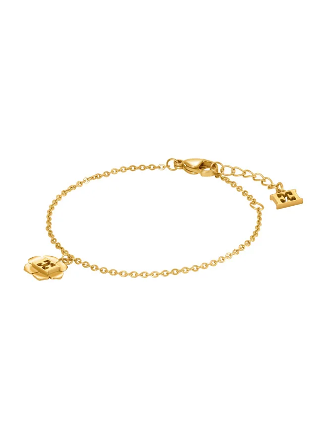 إسكادا Ava Gold Plated Stainless Steel Bracelet for Women 140mm