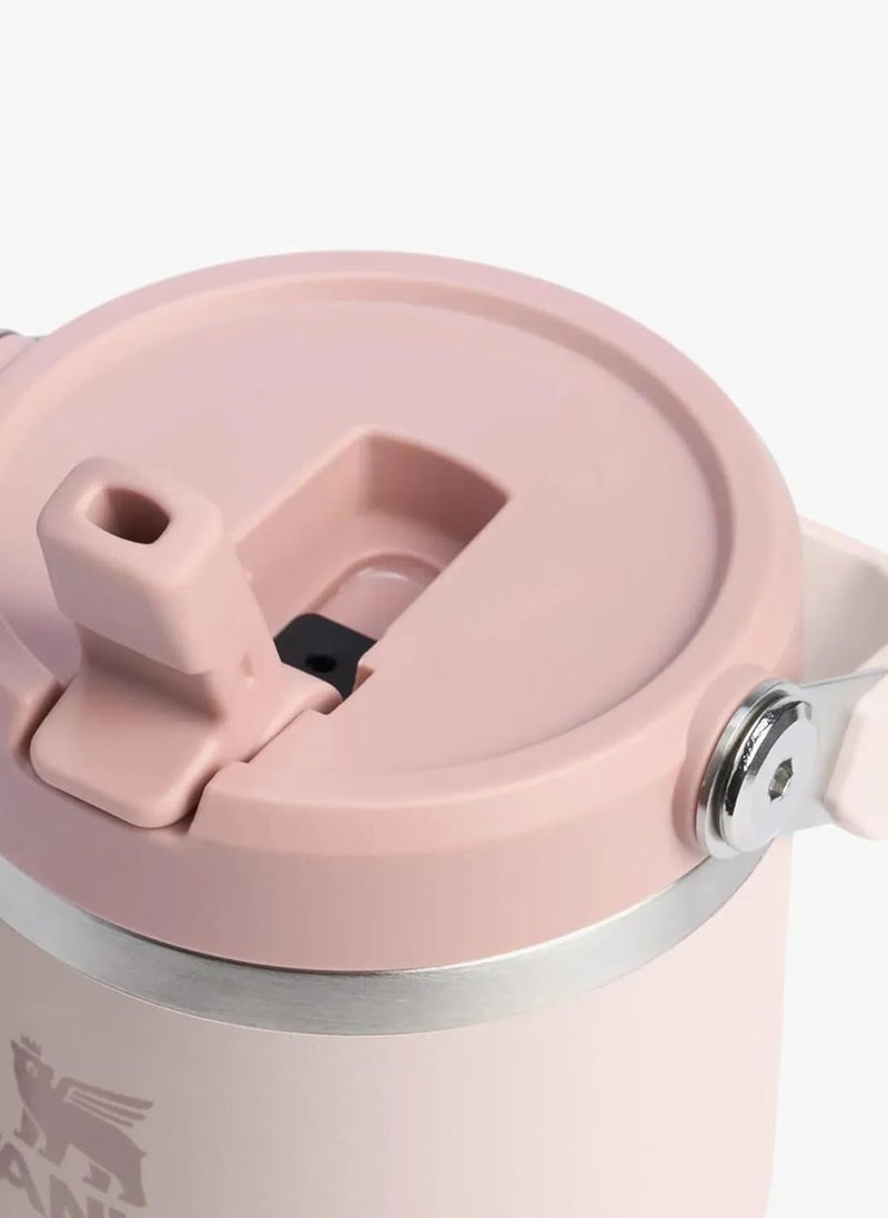 Stanley Ice Flow GO 600ml/20oz Flip Straw Water Bottle - Rose Quartz - Image 3
