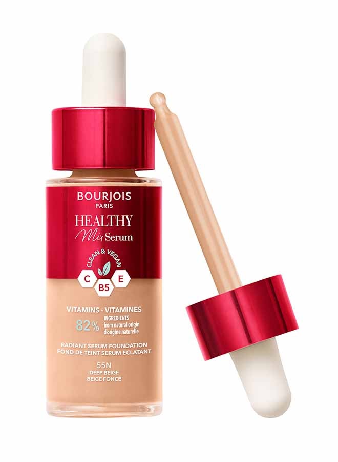 BOURJOIS PARIS Healthy Mix serum Foundation 55 Deep Beige - Image 1