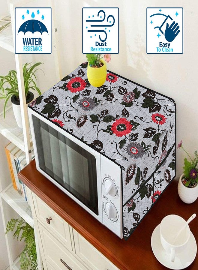 Wings Star Oven Top Cover for Morphy Richards 25 Litre - Microwave Top Cover with 4 Utility Pockets and 1 Oven Handle Cover KUM21 - Image 5