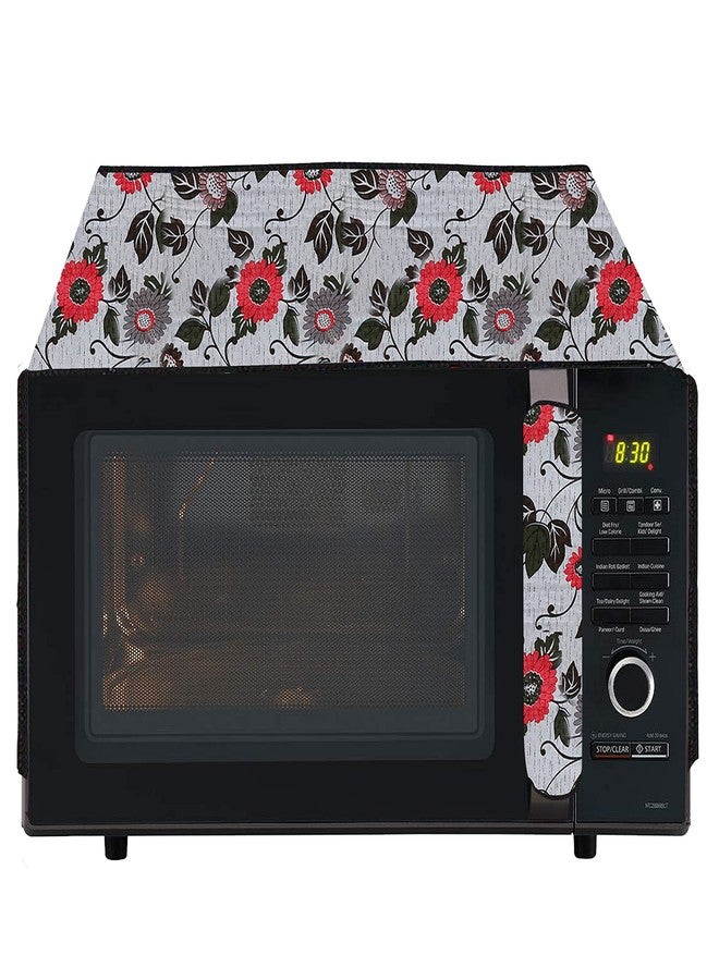 Wings Star Oven Top Cover for Morphy Richards 25 Litre - Microwave Top Cover with 4 Utility Pockets and 1 Oven Handle Cover KUM21 - Image 1