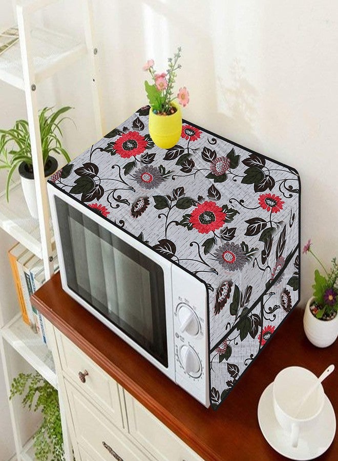 Wings Star Oven Top Cover for Morphy Richards 25 Litre - Microwave Top Cover with 4 Utility Pockets and 1 Oven Handle Cover KUM21 - Image 2