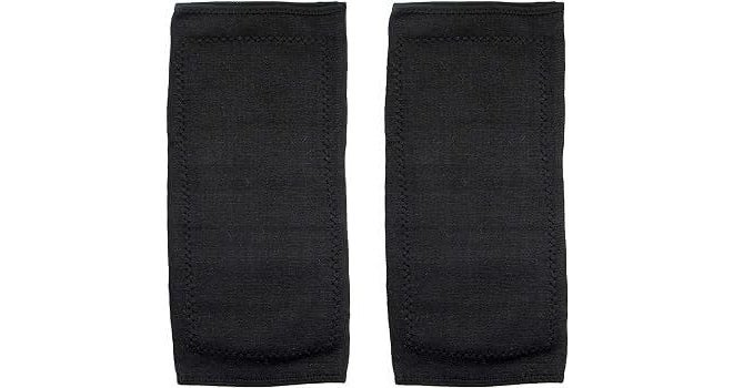Knee Support Cap Brace/Sleeves Pair For Sports, Pain Relief | For Exercise, Gym, Running, Cycling | For Knee Pain, Knee Pad, Guard, Band, Belt | For Men & Women (Black, 2XL)