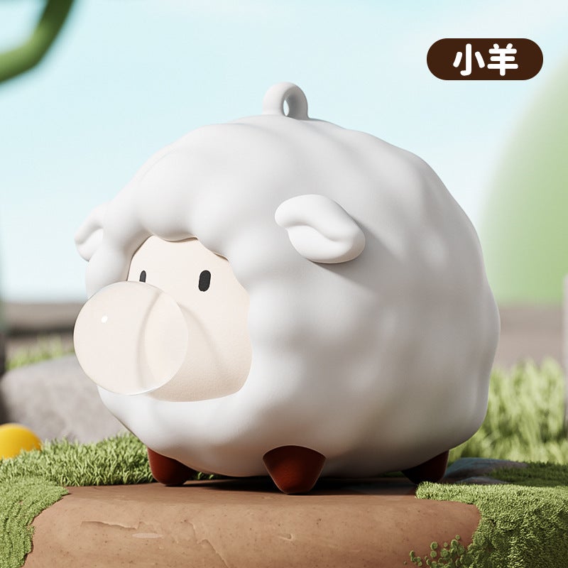 Creative Slow Rebound Stress Relief Toy - Squeeze Bubble Blowing Musical Cute Vent Toy for  Kids - Image 1