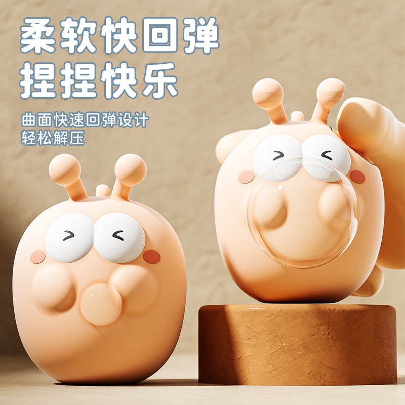 Creative Slow Rebound Stress Relief Toy - Squeeze Bubble Blowing Musical Cute Vent Toy for  Kids - Image 4