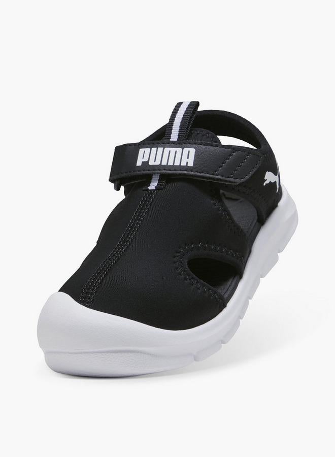 PUMA صنادل بومة للأطفال مع حزام V للسباق المرح - Image 4