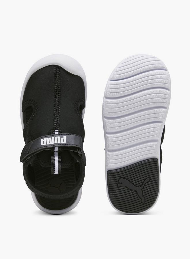PUMA صنادل بومة للأطفال مع حزام V للسباق المرح - Image 3