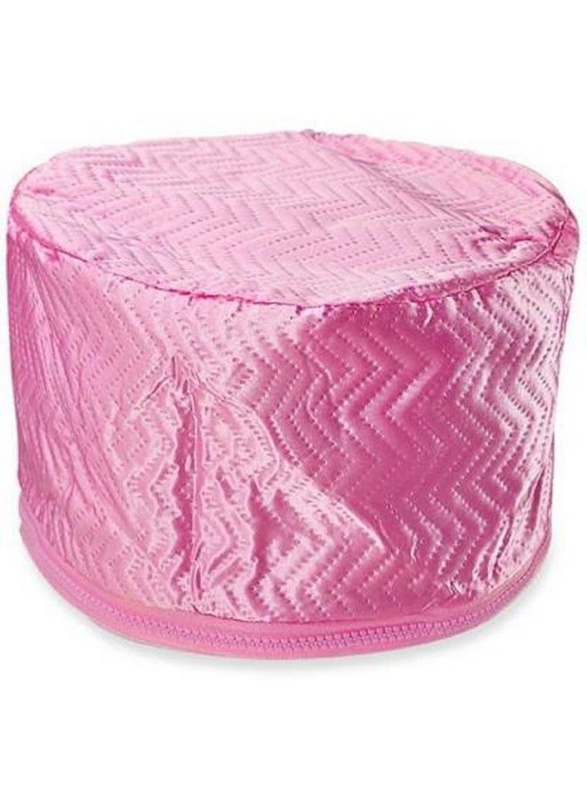 MOBDESK Hair Care Thermal Head Spa Cap Treatment With Beauty Steamer Nourishing Heating Cap Spa Cap Steamer Hair Steamer Cap Spa Cap For Hair Spa Cap Steamer For Women (Pink Cap) 0987  - Image 2