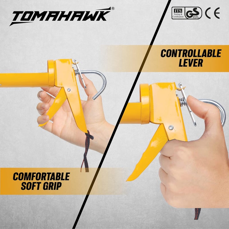 Tomahawk ® TCG-18 Professional Hand Caulking Guns, Heavy Duty Silicone caulking Gun | Sealant Gun (230MM(9 Inch)) - Image 5