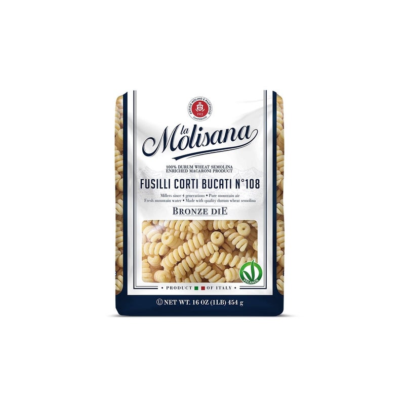 La Molisana Pasta Fusilli Bucati Cort 1 Pound Pack of 1 - Image 3