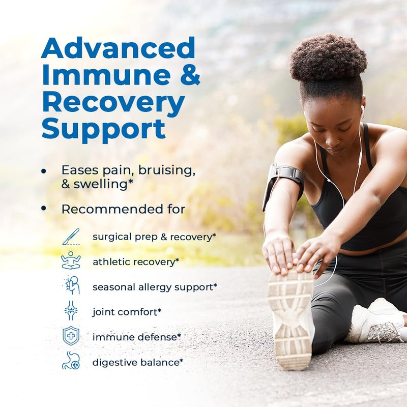 VitaMedica Bromelain & Quercetin Supplement - 500mg Bromelain 250mg Quercetin - 2400 GDU for Immunity, Joint Support, Inflammation and Muscle Recovery - 20 Vegan Capsules - 5 Day Supply - Image 3