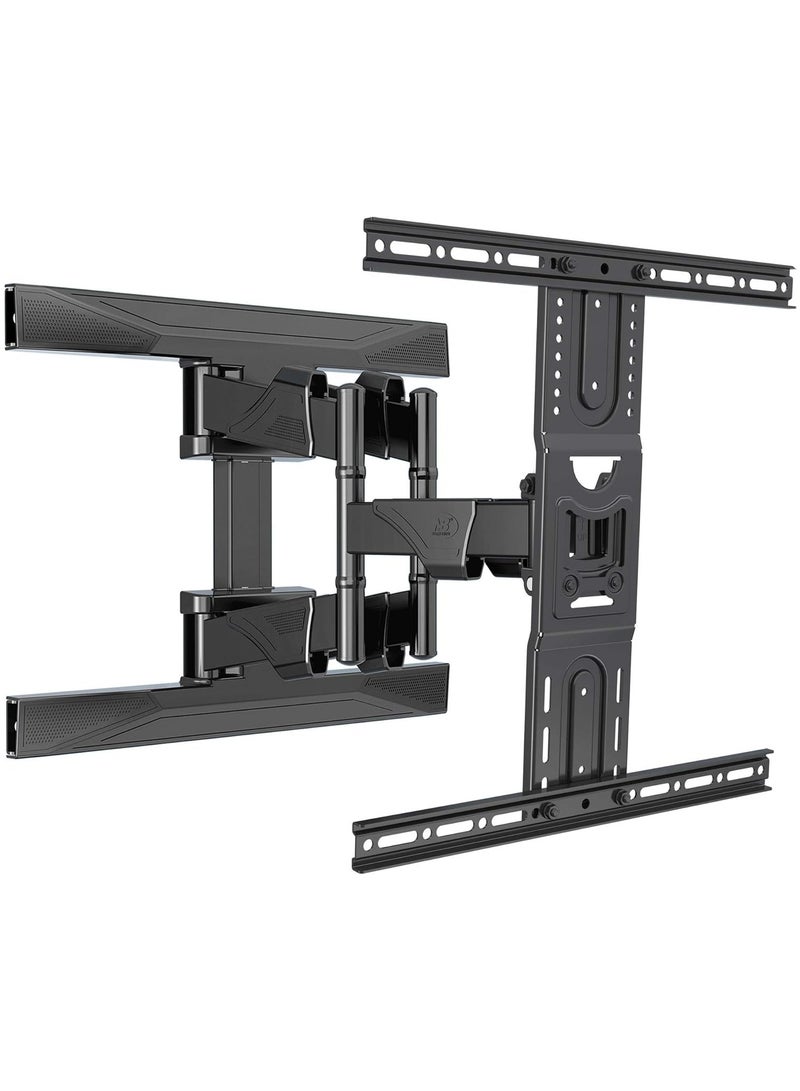NB ERGONOMIC Fits most 40–80 inch TVs and supports up to 100 lbs (45.5 kg), compatible with VESA patterns from 200×200 to 600×400. - Image 1