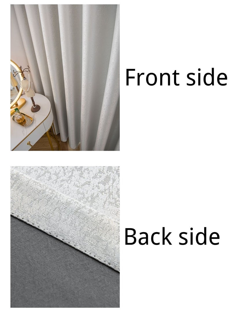 المنزل الذهبي ستارة الغرفة قطعة واحدة من ستارة النافذة التي تحجب الشمس - Image 4