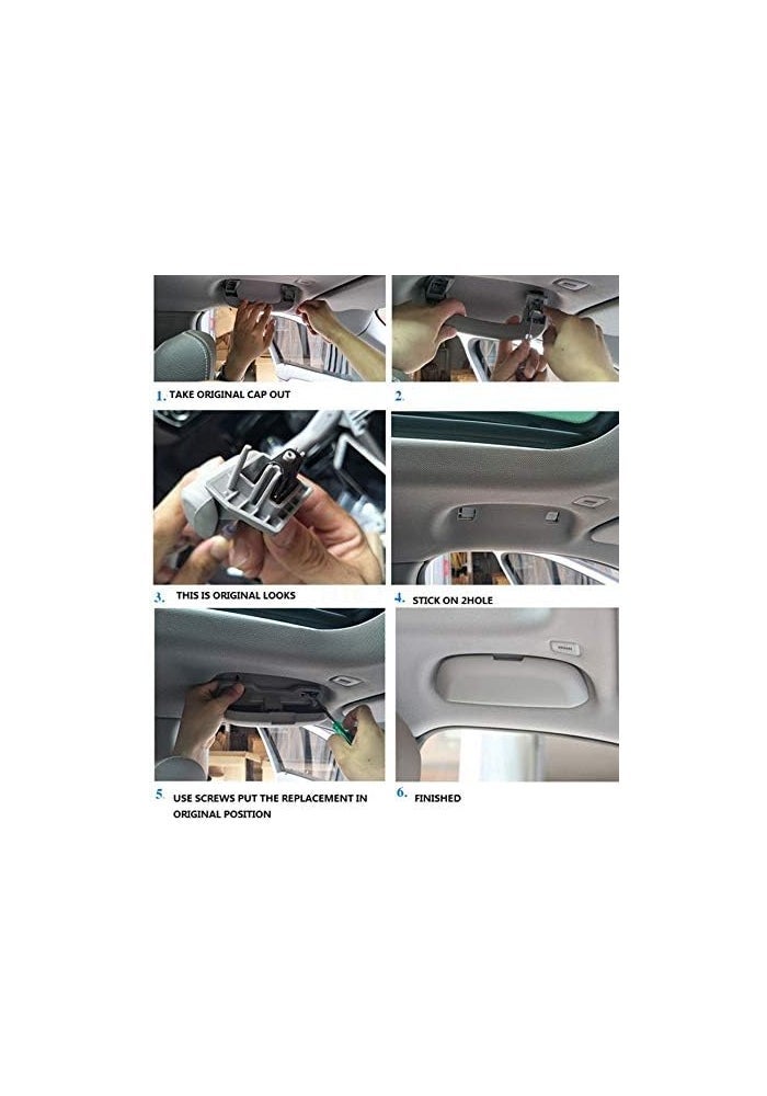 QASULER Universal Sunglasses Holder for BMW - Image 5