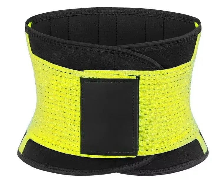 Bluejw Colorful Neoprene Waist Trimmer - Dual Elastic Sweet Waist Trainer Belt - Lumbar Support Brace for Lower Back Pain Relief - Image 1