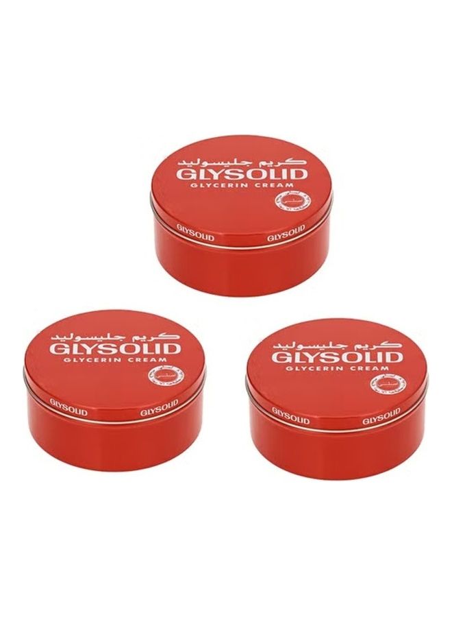 GLYSOLID Glycerin Cream For The Skin Pack Of 3 250+250+250ml - Image 1