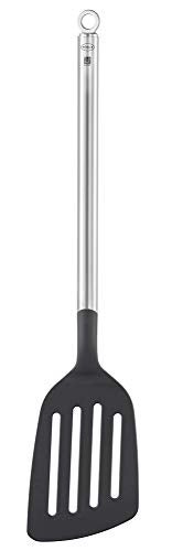 Rösle Basics Line Slotted Turner Spatula with 13.5 in. Stainless Steel Handle - Image 1