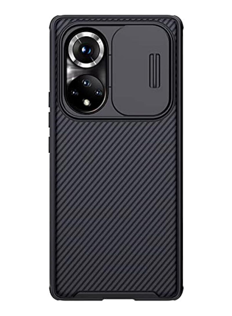 Nillkin CamShield Pro Series Cover Case Designed For Honor 50 Pro - Black - Image 1
