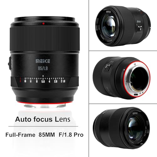 Meike 85mm f18 Pro Full Frame STM Auto Focus Medium Telephoto Lens High Resolution 8K Fixed Prime Portrait Lenses for Sony E Mount Mirrorless Cameras A9 A7II A7RII A7 A7R3 A7R4 A7IV A7C A7SIII - Image 3