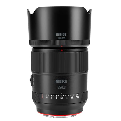 Meike 85mm f18 Pro Full Frame STM Auto Focus Medium Telephoto Lens High Resolution 8K Fixed Prime Portrait Lenses for Sony E Mount Mirrorless Cameras A9 A7II A7RII A7 A7R3 A7R4 A7IV A7C A7SIII - Image 1