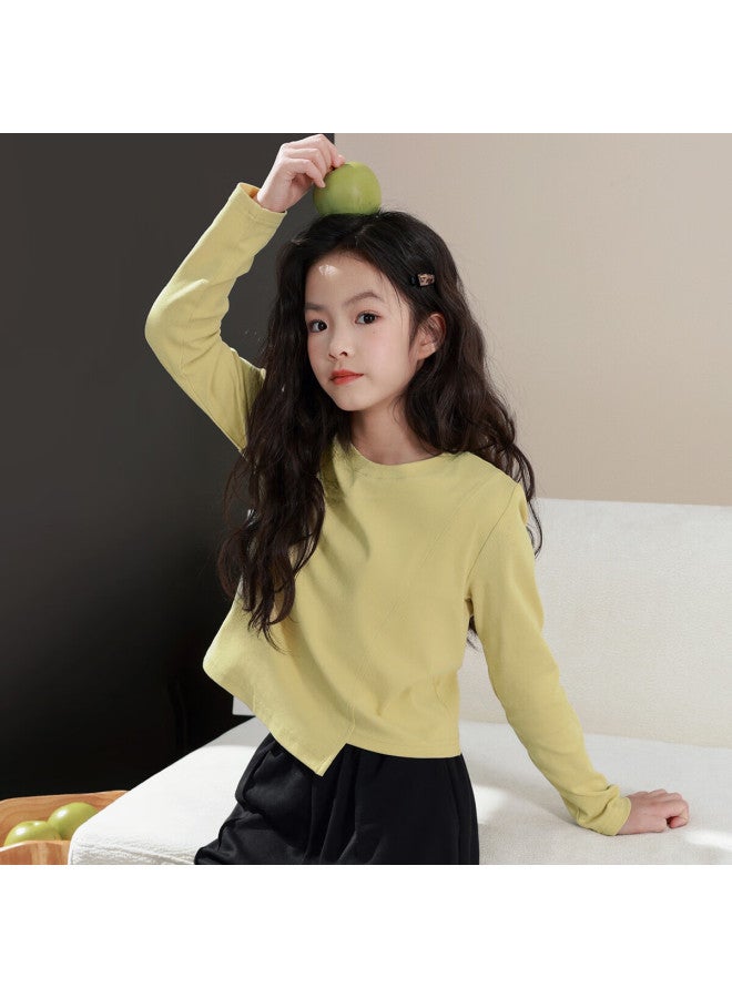 Luson Chen Dazhu Girls' Long Sleeve T-shirt Spring Autumn New Children's Striped Versatile Top - Image 3