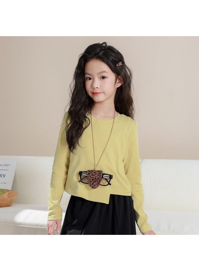 Luson Chen Dazhu Girls' Long Sleeve T-shirt Spring Autumn New Children's Striped Versatile Top - Image 2