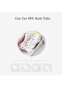 MUMS PLANET Baby Bath Pillow Comfortable Bath Tub Pillow, Space Saving Baby Bath Support for Newborns, 0-12 Months, Valuable Baby Gift - Safe for Babies  - Image 2