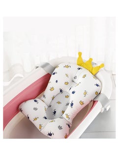 MUMS PLANET Baby Bath Pillow Comfortable Bath Tub Pillow, Space Saving Baby Bath Support for Newborns, 0-12 Months, Valuable Baby Gift - Safe for Babies  - Image 4