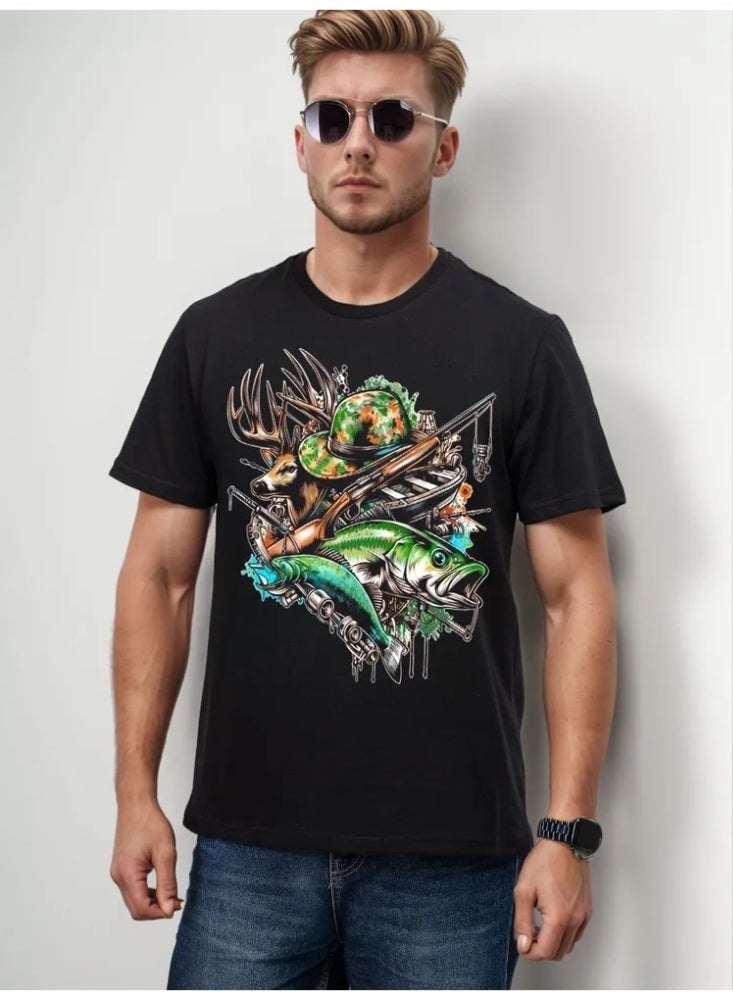 Casual and stylish men’s 100% cotton T-shirt: soft and breathable - Image 3