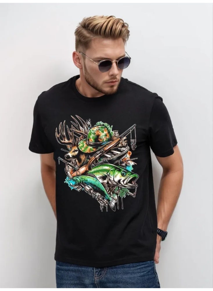Casual and stylish men’s 100% cotton T-shirt: soft and breathable - Image 4