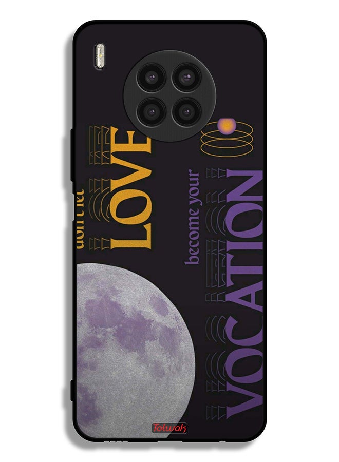 Tolwak Huawei nova 8i Protective Case Cover Do Not Let Love Become Your Vocation - Image 2