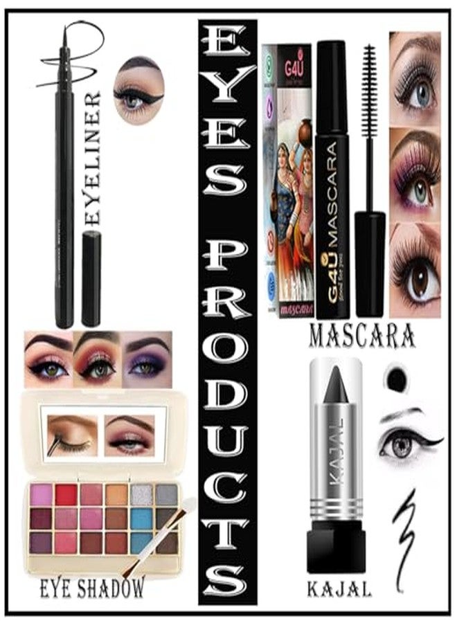 G4U Glam Goddess: All-in-One Starter Makeup Set for Girls & Women -(Pack of- 13pcs) A50 - Image 3