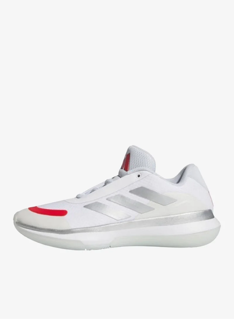 Adidas FTWWHT/HALBLU/PURRUB Bb Legends Low White Basketball Shoes  | Best Price UAE