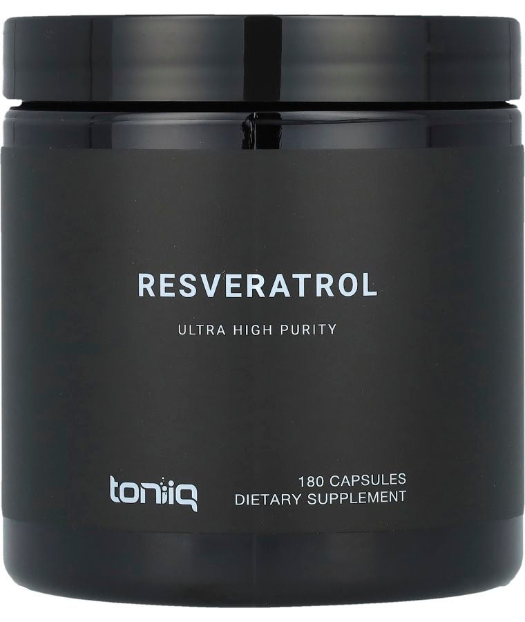 Toniiq Resveratrol 180 Capsules (300 mg per Capsule)