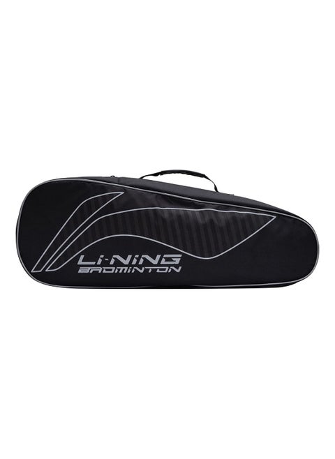 All Star Single Zip Polyester Badminton Kit Bag | Size : Large | Dedicated Compartments | Unisex - Men, Boys, Girls, Women