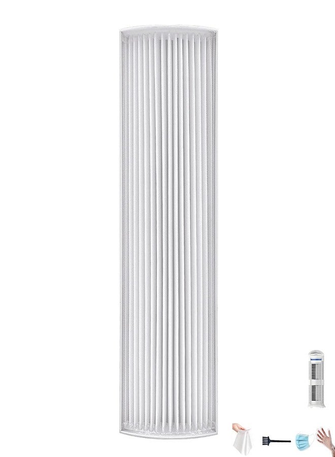 فلتر هواء بديل من نوع HEPA طراز TPP220F، متوافق مع أجهزة تنقية الهواء Envion Therapure طرازات TPP220 وTPP220F وTPP220H وTPP220M - الأبعاد: 12.2 بوصة × 4.1 بوصة × 1.3 بوصة، نظام ترشيح رباعي المراحل مع الكربون النشط (عبوة واحدة) - Image 1