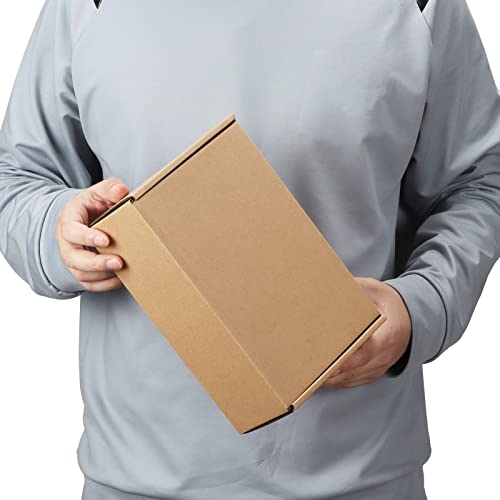 PHAREGE 10x7x3 inch Shipping Boxes Bulk 25 Pack Brown, Tab Lock Tuck Top Mailer Boxes for Packaging Small Business, Medium Cardboard Gift Boxes for Wrapping Mailing Present - Image 4