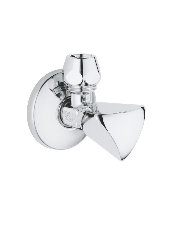 محبس زاوية كروم جروهي Angle valve 1/2″