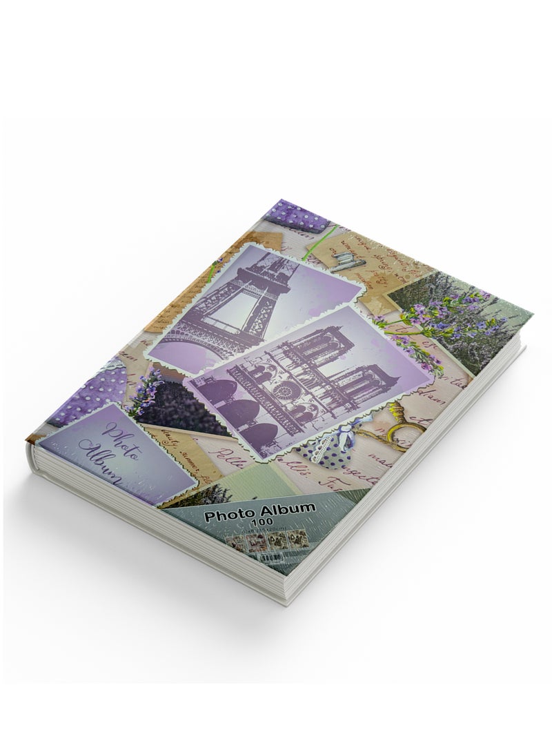 GenPro Premium Photo Album 21x15cm - Capacity 100 Photos, Classic Design for Memorial  - Image 3