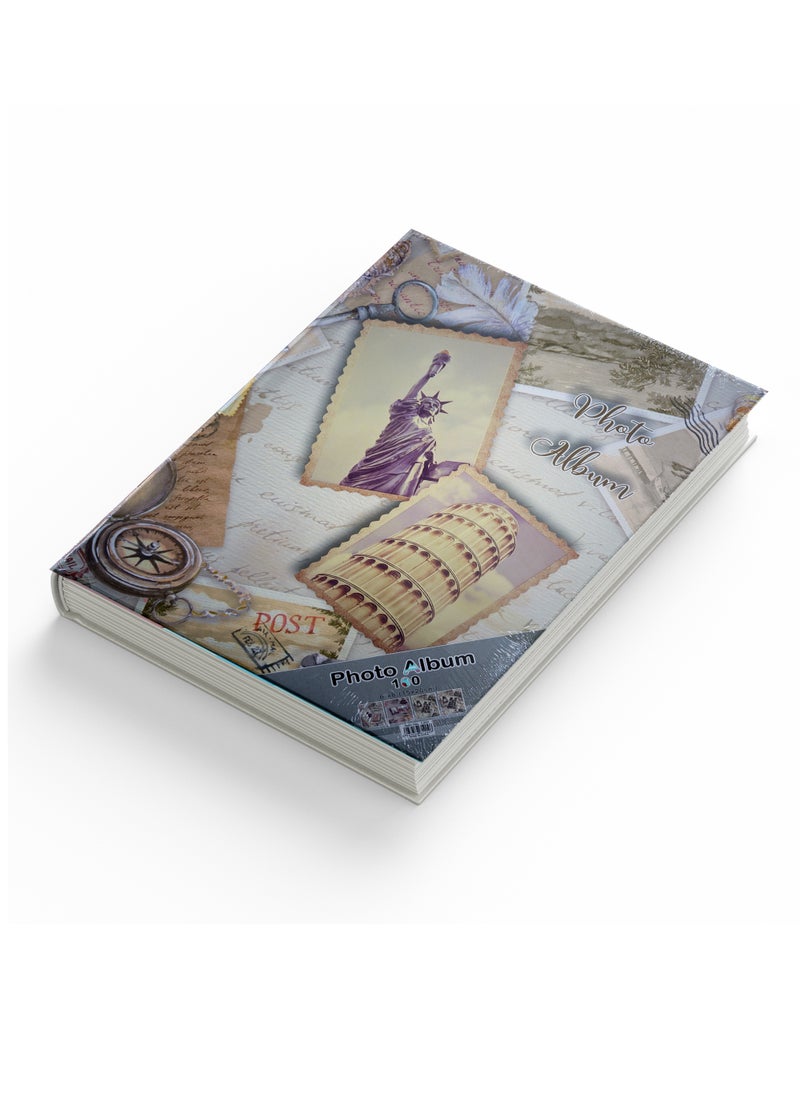 GenPro Premium Photo Album 21x15cm - Capacity 100 Photos, Classic Design for Memorial  - Image 2