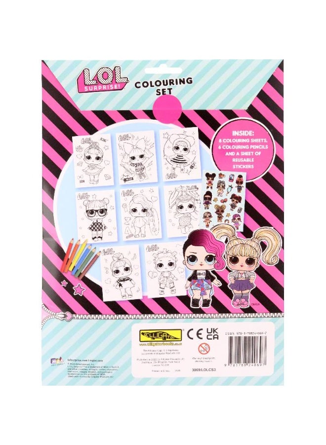 Alligator Books L.O.L. Surprise! Colouring Set - Image 2