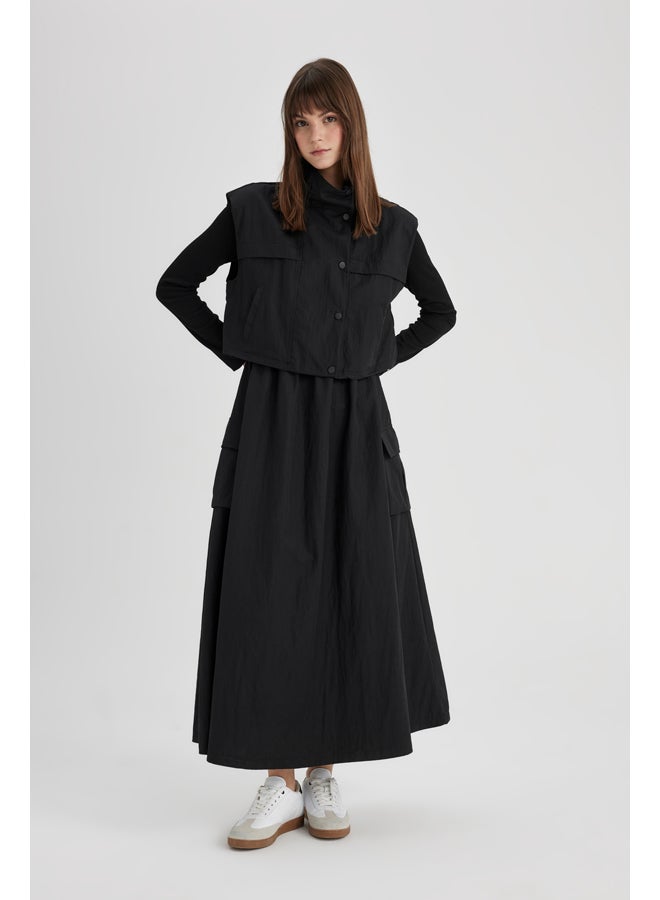 DeFacto Woman Regular Fit Bike Neck Long Sleeve Dress Set - 2 Pack  - Image 1