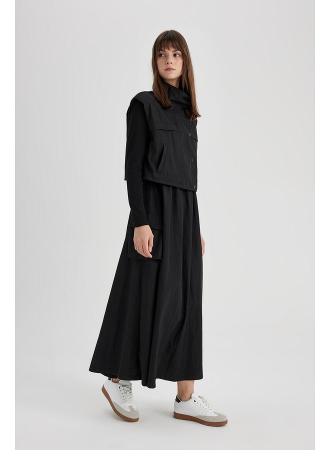 DeFacto Woman Regular Fit Bike Neck Long Sleeve Dress Set - 2 Pack  - Image 3
