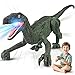 Rcfunkid Dinosaur Toys for Kids 24GHz Remote Control Dinosaur with Walking Realistic Sounds Demo Mode Rechargeable Jurassic Toys for 35 57 812 Birthdays Parties Christmas Childrens Day - Image 3