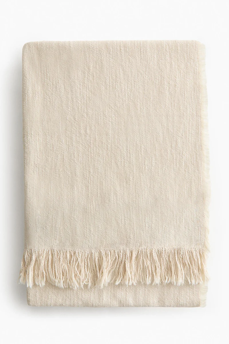 H&M Cotton-blend blanket